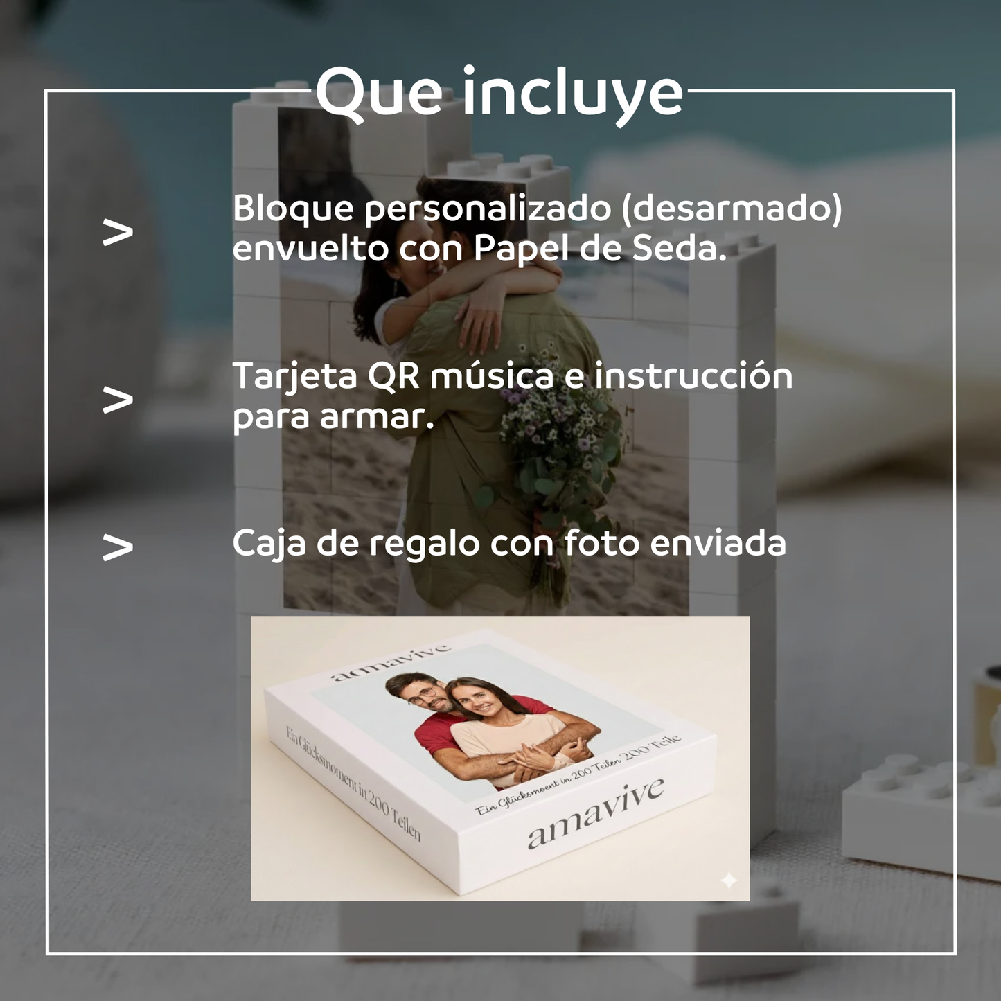 Bloque Personalizado Foto Total