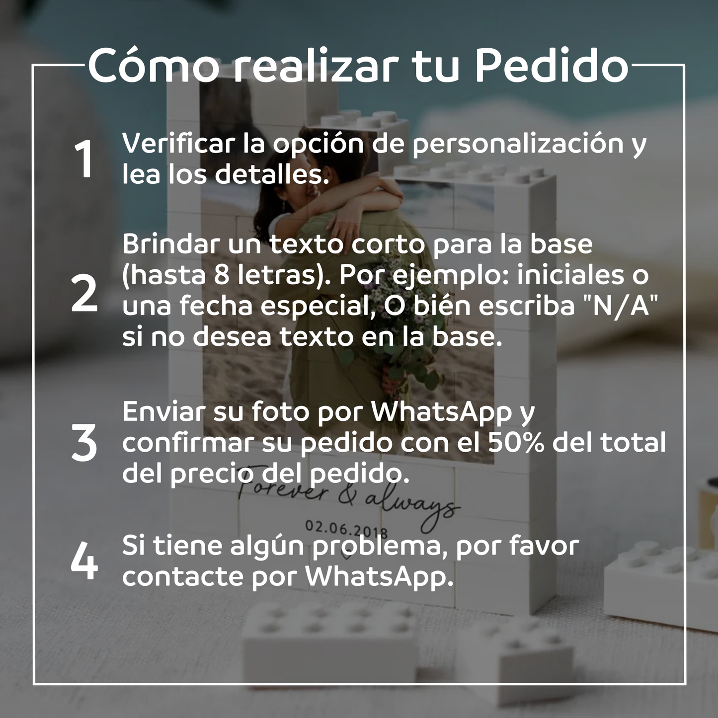 Bloque Personalizado Foto Total