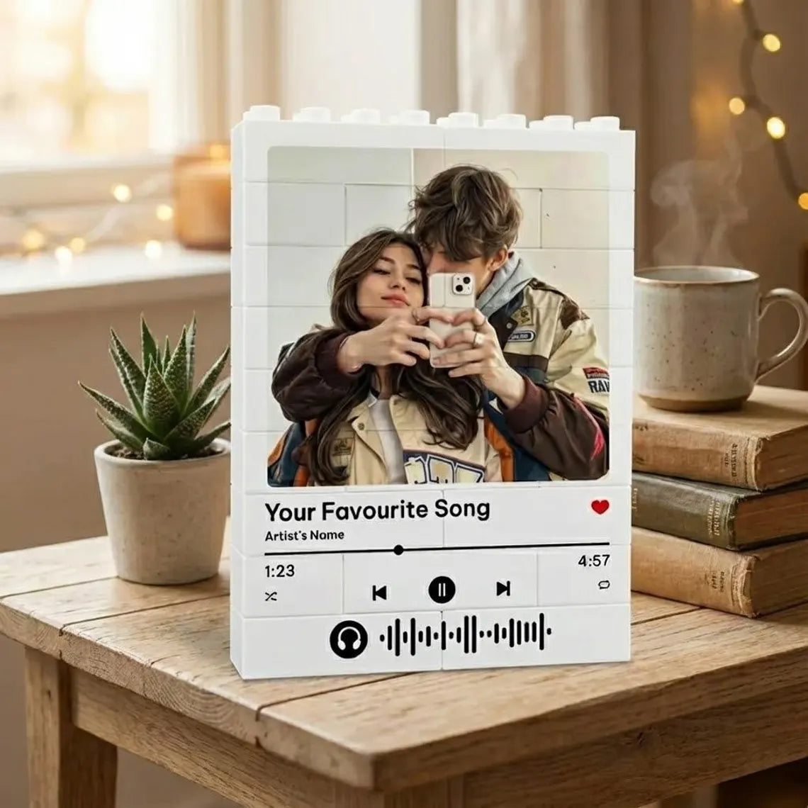 Bloque Personalizado Foto Spotify