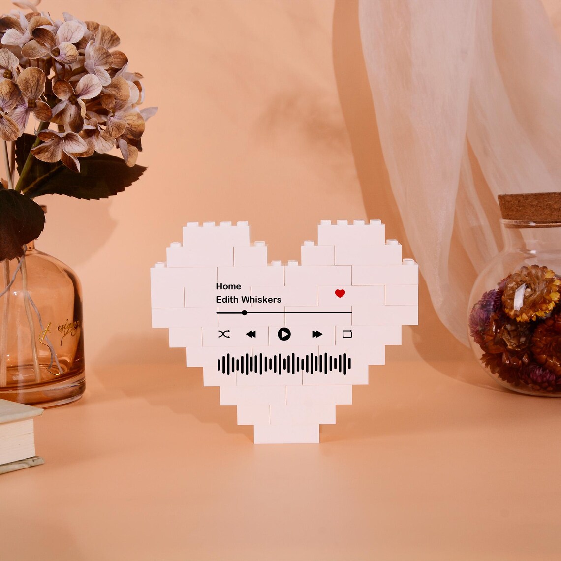 Bloque Personalizado Corazón Foto Total